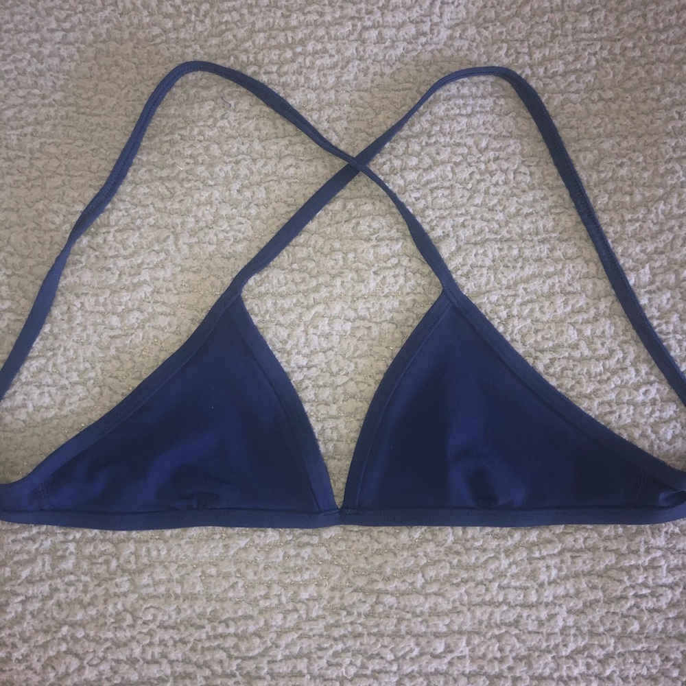 Navy Jolyn Triangle Top